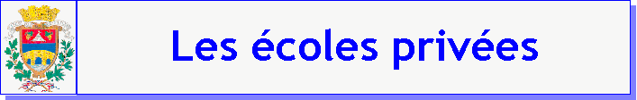 Ecoles privées